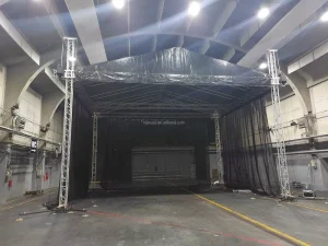 Aluminum Alloy Triangular Roof Truss with Modular Design for Heavy-Load Touring Concert Rigs
