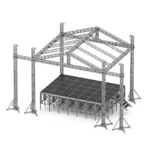 Aluminum Alloy Truss Display Modular Heavy Duty Load Capacity with Quick Installation and Triangle Square Shapes TUV