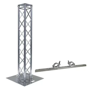 Aluminum Alloy Truss Stand and Totem Stage Display with DJ Lighting Frame and Wheelchair Ramp