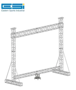 Aluminum Arch Lighting Truss with Custom Curved Design for Stage Entrances and Events