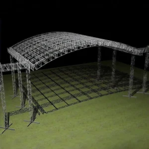 Aluminum Box Truss Screw Truss