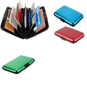 Aluminum Business ID Credit Card Wallet Holder