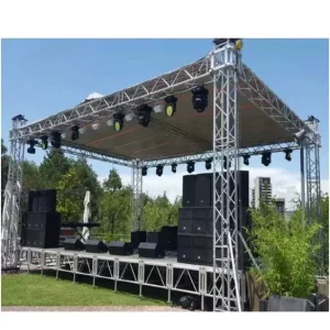 Aluminum Concert Canopy Roof Stage Platform Truss System