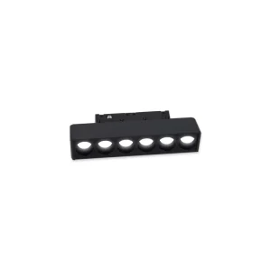 Aluminum DC48V Magnetic Track Light System with LED Linear Spotlight for Ceiling Surface Recessed Installation