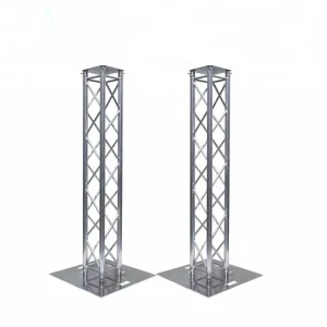 Aluminum DJ Lighting Stage Stand with Base Plate Tower for Exhibition Booth Truss Displays