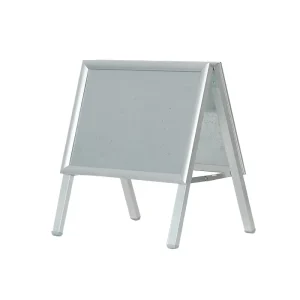 Aluminum Frame Floor Sign Stand Double-Sided Advertising Board Display Poster Stand Pavement Sign