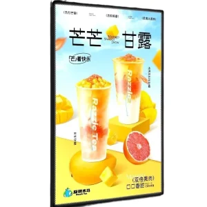 Aluminum Frame Tempered Acrylic LED Advertising Light Box with Customized Logo