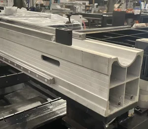 Aluminum Gantry Crossbeam for Laser Cutting Machine