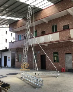 Aluminum Line Array Speaker Stand Tower Lighting System