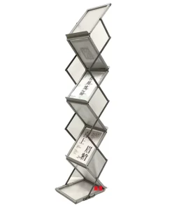 Aluminum Literature Brochure Holder