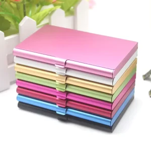 Aluminum Material Business Card Holder Name Card Holder