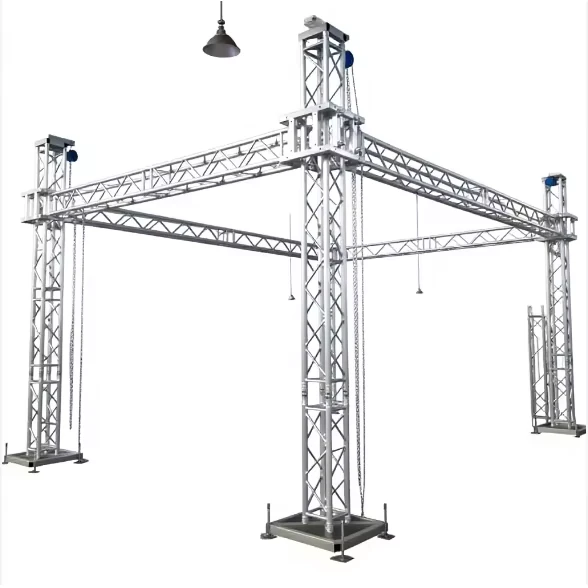 Aluminum Modular Roof Structure for Trade Fair and Event Displays Spigot Truss
