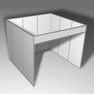 Aluminum Octagonal Profile 3mm Thick Recyclable Exhibition Booth Display Equipment for Shopping Mall Events