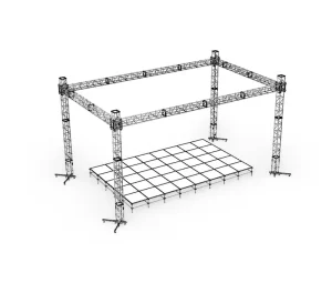 Aluminum Outdoor Event Truss System Concert Roof Truss for Hanging Speakers
