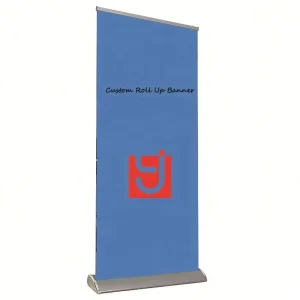 Aluminum Outdoor Retractable Roll-Up Banner Stand Custom Printed