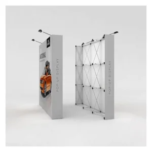 Aluminum Pop Up Displays Stand Backdrop 10ft*10ft Backdrop Display Pop Up Straight Display Stand