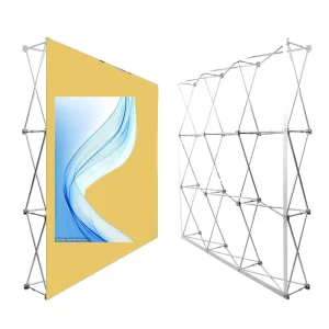 Aluminum Pop-Up Stand Backdrop 10ft*10ft Straight Display Stand