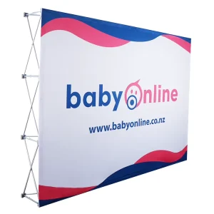 Aluminum Portable Straight Pop-Up Booth Display Stand