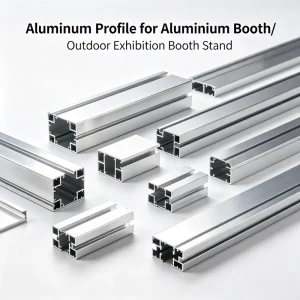 Aluminum Profile Exhibition Display Stand Modular Trade Show Booth