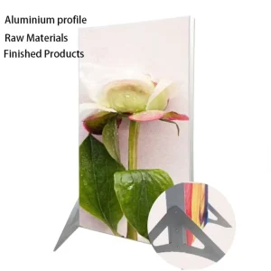 Aluminum Profile Fabric PVC Film 1×1.8m Backlit Pop-Up LED SEG Lightbox