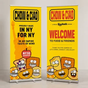 Aluminum Retractable Pull-Up Display Banner Stand Digital Kakemono