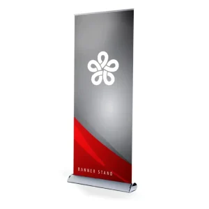 Aluminum Retractable Roll-Up Advertising Banner Stand