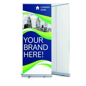 Aluminum Retractable Roll-Up Banner Stand