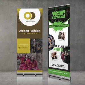 Aluminum Retractable Roll-Up Display Banner Stand for Kakemono Advertising
