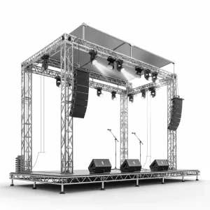 Aluminum Roof Truss System for Outdoor Concert Stage Displays