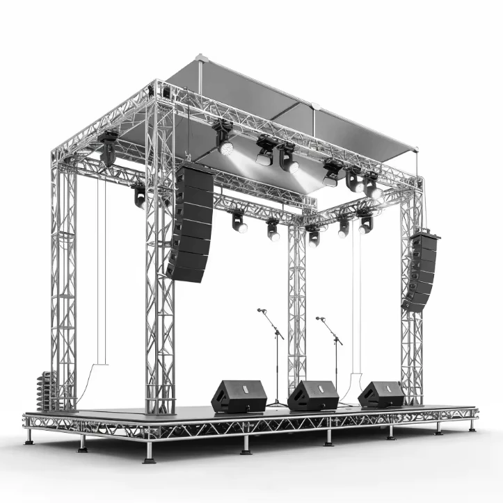 Aluminum Roof Truss System for Outdoor Concert Stage Displays
