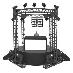 Aluminum Scaffold Stage LED Screen Backdrop Truss System