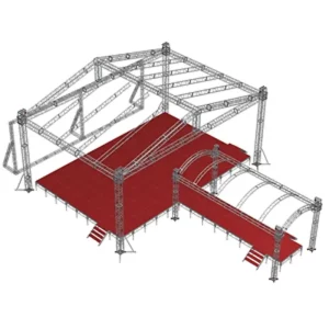 Aluminum Scaffolding Light Frame Layer Truss System for Fashion Shows
