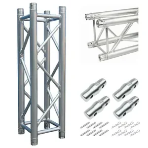 Aluminum Spigot Truss Lighting Stand and Box Truss for Events and Stages, 300mm x 300mm
