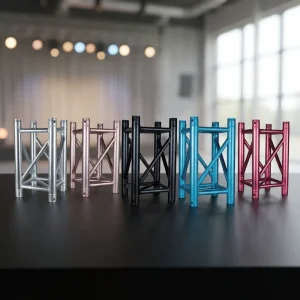 Aluminum Square Frame Truss for Stage and Exhibition Use Modular Design 500kg Load Capacity