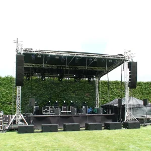Aluminum Stage Backdrop Roof Truss Frame Display Lighting Podium Truss Pillar for Event Concert Stage Platform