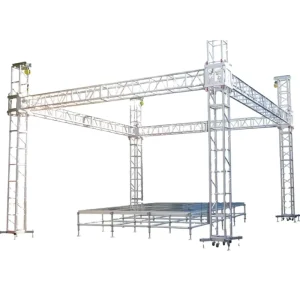 Aluminum Stage Frame Truss Structure Event Lighting Spigot DJ Truss