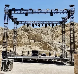 Aluminum Stage Frame Truss Structure for Trade Show and Exhibition Displays