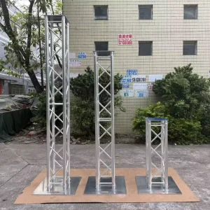 Aluminum Stage Lighting Truss Tower with Base Plate for DJ and Event Stands