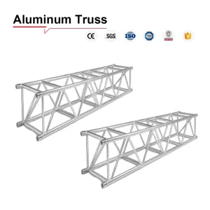 Aluminum Stage Truss 500kg Load-Bearing Welded Spigot Square Frame for Events