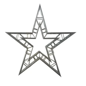 Aluminum Star Shaped Truss Customized Special Shape Circle Round Curved Aluminum Alloy Lighting Truss Structure for Events
