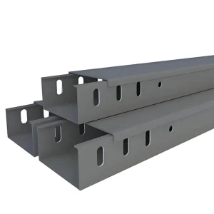 Aluminum Trough Cable Tray Lightweight Anti-Corrosion for Commercial Building Electrical Wiring