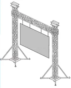 Aluminum Truss Arrange Structure Frame Truss for Video Wall