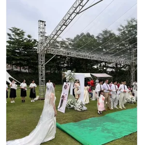 Aluminum Wedding Truss System for Tents, Stages, Lighting and Displays
