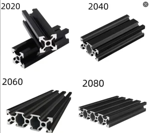 Anodized 6000 Series T Slot V Slot Aluminum Extrusion Industrial Profile for Exhibition Stand Display Frame