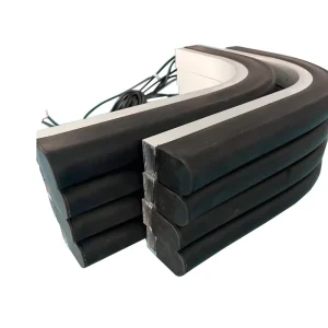 Anti Collision Strip Safety Contact Switch Curved Bent Rubber Stopper AZ-692