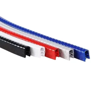 Anti Collision Waterproof UV resistant Noise Reduction Eco friendly PVC Car Door Edge Protection Strip Rubber Seal Metal