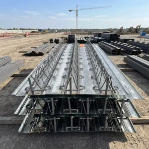 Anti Corrosion Galvanized Bar Truss Floor Deck Composite Steel Truss Deck For High Rise Building Project