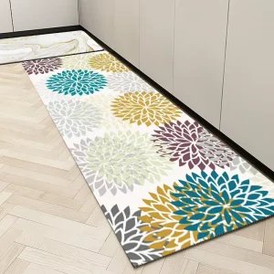 Anti-Fatigue Kitchen Floor Mat Wipeable Dirt-Resistant Waterproof Oil-Proof Long Non-Slip Mat