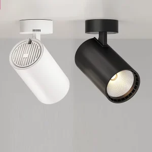 Anti-Glare Adjustable Angle LED Track Light Spotlight for Indoor Restaurants