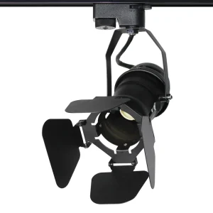 Anti-Glare E27 Base 2-Wire 3W 5W 7W Mini Barn Door Track Light Fixture